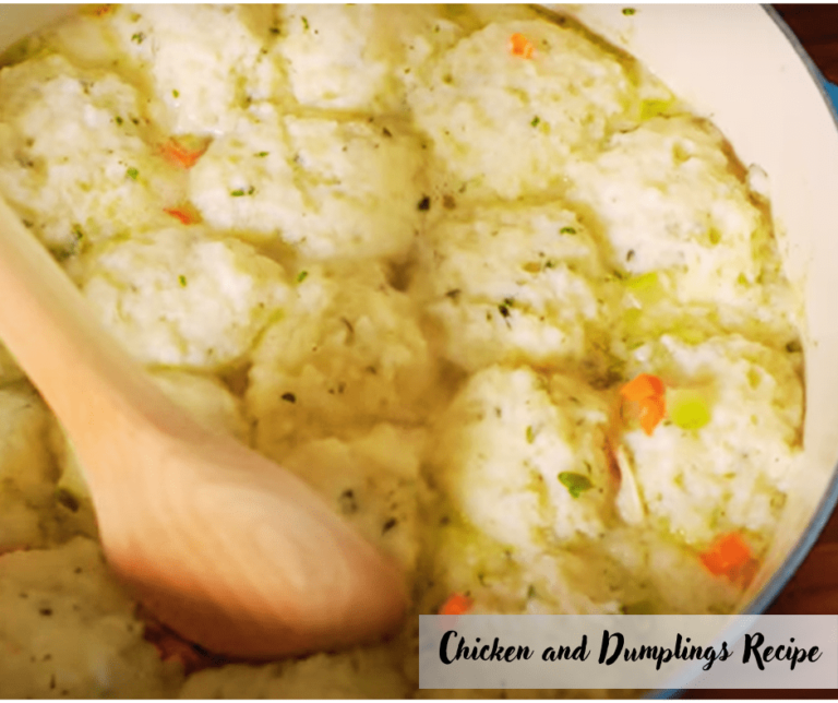 Best Homemade Chicken and Dumplings Recipe