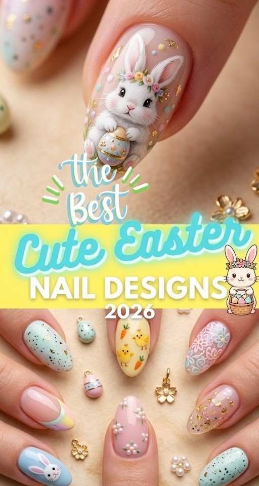 Cute Easter Nail Designs 2026