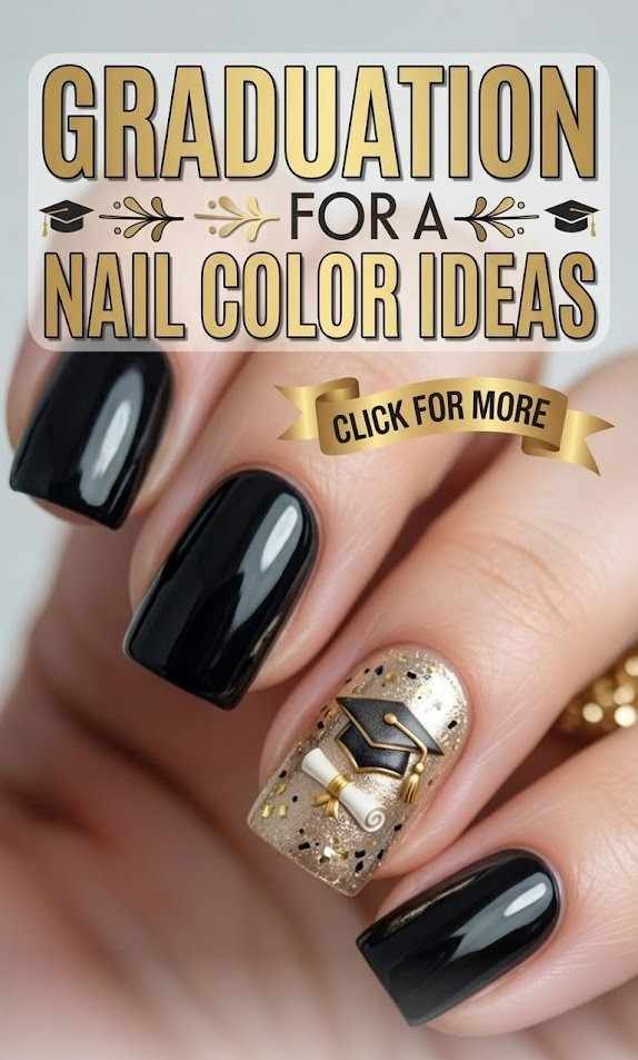 Graduation Nail Color Ideas