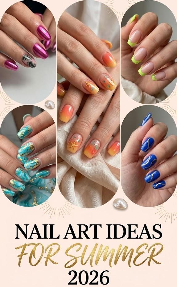 Nail Art Ideas for Summer 2026