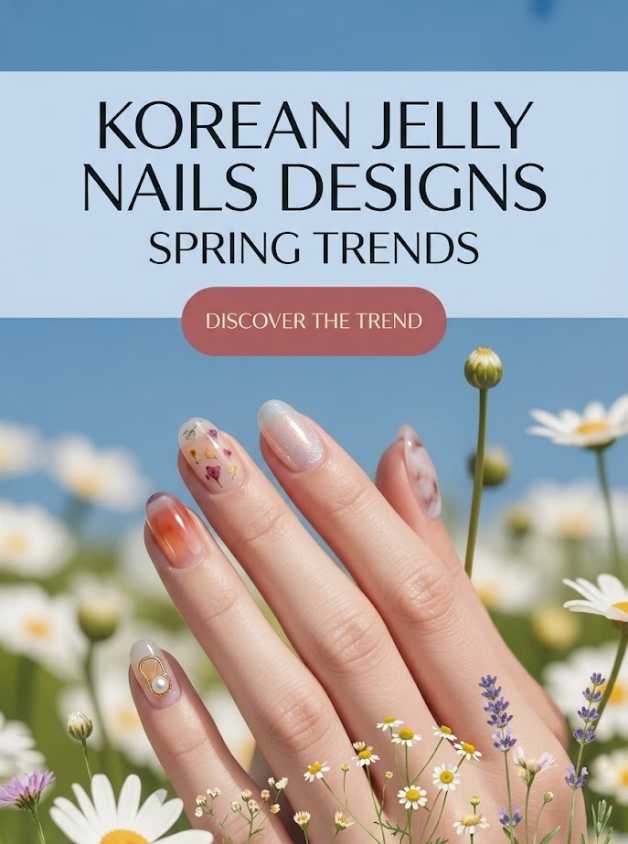 Korean Jelly Nails Designs