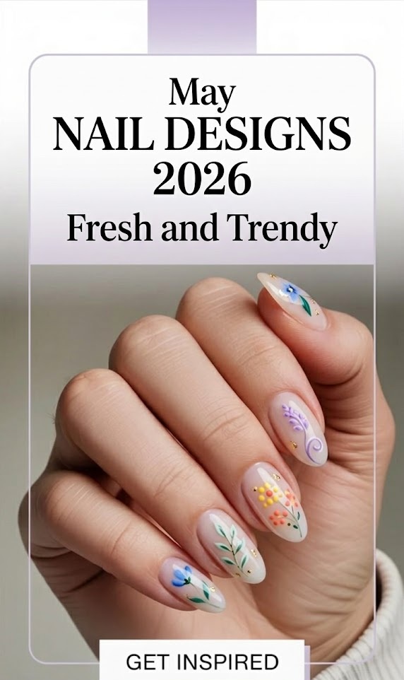 May Nail Designs 2026 Fresh and Trendy