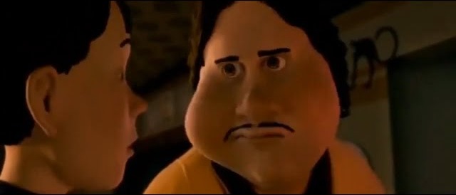 Reginald Skulinski Eating Disappointed (Monster House) Reginald Skulinski Eating Disappointed (Monster House)
