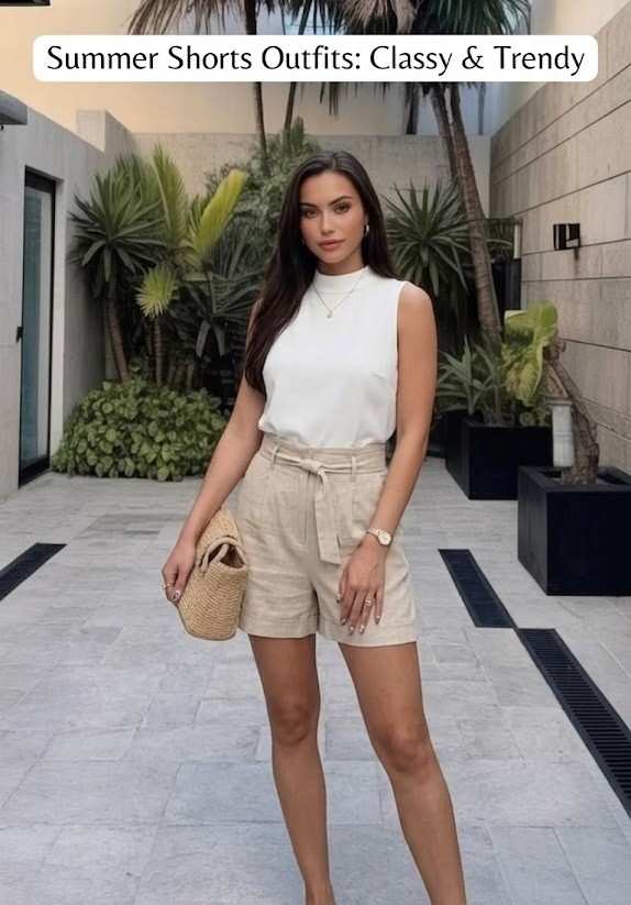 Shorts Outfits for Women Summer that are Classy and Trendy