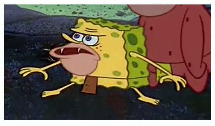 caveman spongebob meme caveman spongebob meme