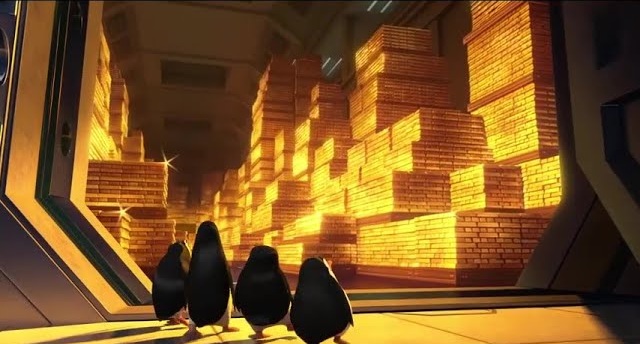 Penguins of Madagascar Finding Gold