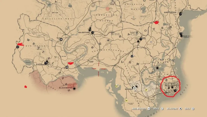 Red Dead Redemption 2 Trapper Locations Red Dead Redemption 2 Trapper Locations