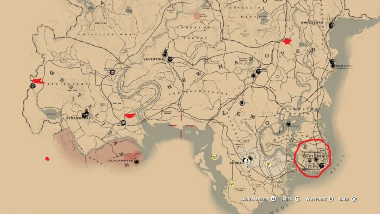 Red Dead Redemption 2 Trapper Locations