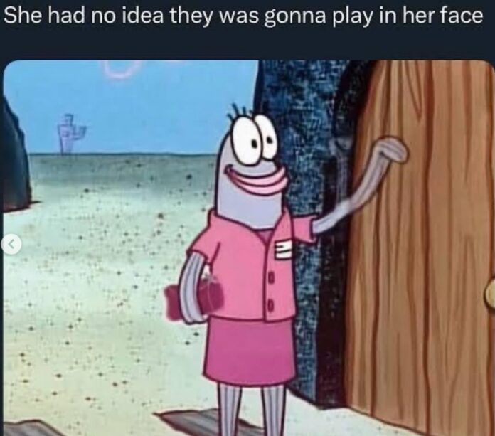 She Had No Idea They Was Gonna Play In Her Face