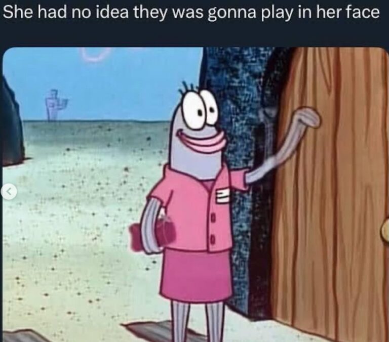 She Had No Idea They Was Gonna Play In Her Face
