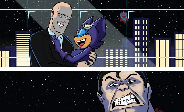 Lex Luthor x Rouge the Bat Lex Luthor x Rouge the Bat