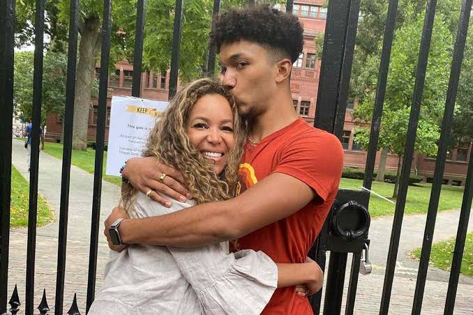 Gabriel Hostin Sunny Hostin Son and Husband Emmanuel Gabriel Hostin Sunny Hostin Son and Husband Emmanuel