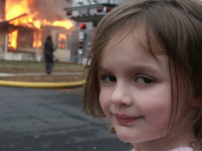 Disaster Girl Meme Disaster Girl Meme