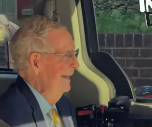 Mitch McConnell Blankly Staring in Car Meme Meaning and Origin Mitch McConnell Blankly Staring in Car Meme Meaning and Origin