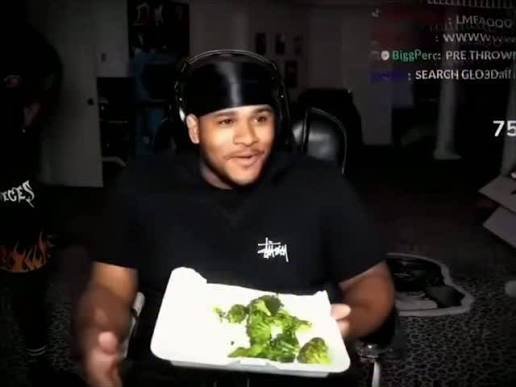 Fanum Throwing Broccoli Fanum Throwing Broccoli